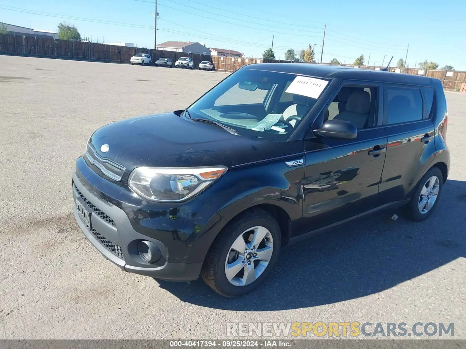 2 fotografías del automóvil dañado KNDJN2A26K7685908 KIA SOUL 2019