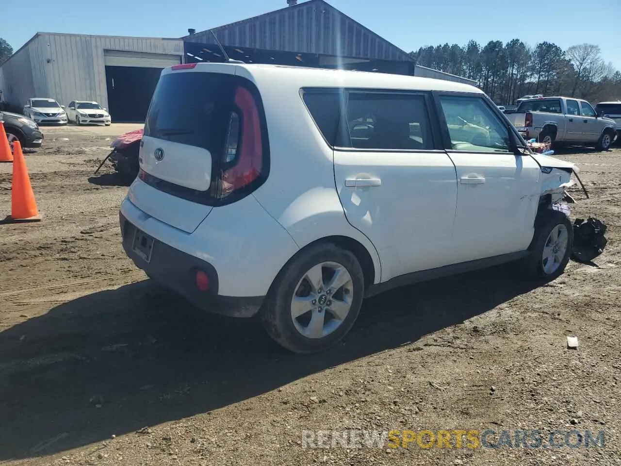 3 fotografías del automóvil dañado KNDJN2A26K7912028 KIA SOUL 2019