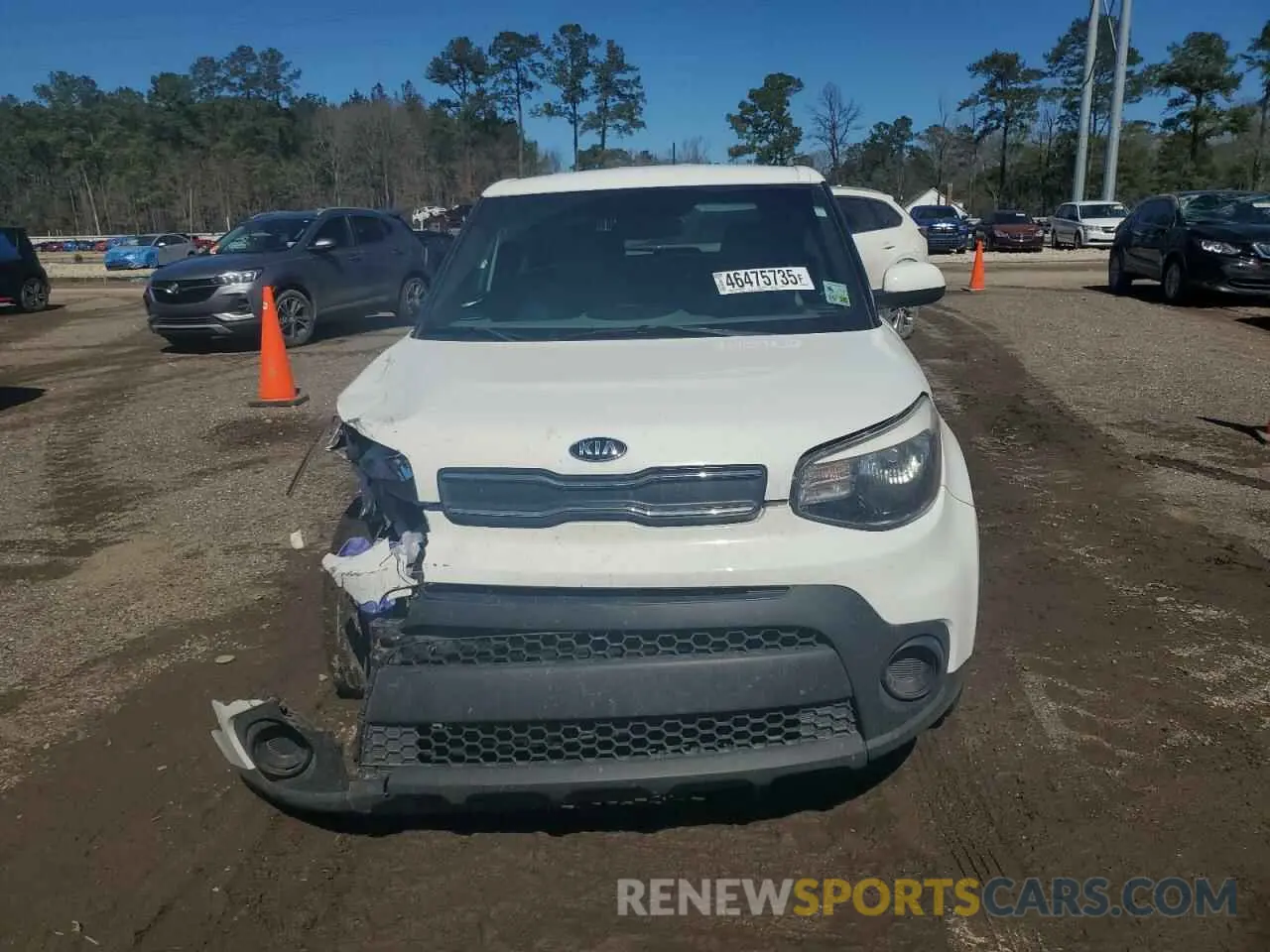 5 fotografías del automóvil dañado KNDJN2A26K7912028 KIA SOUL 2019