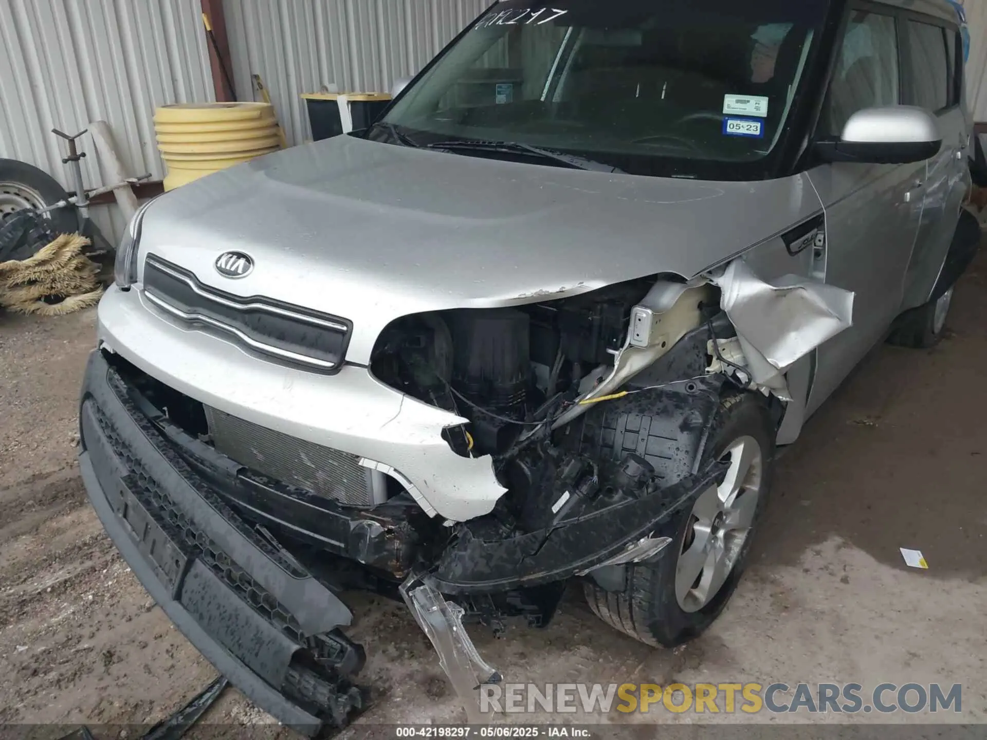 6 fotografías del automóvil dañado KNDJN2A27K7013680 KIA SOUL 2019