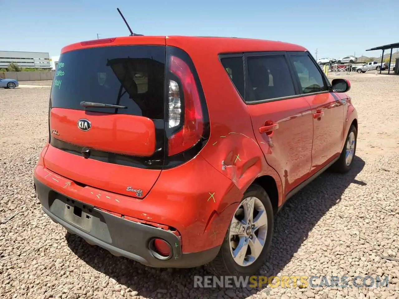 3 fotografías del automóvil dañado KNDJN2A27K7024887 KIA SOUL 2019