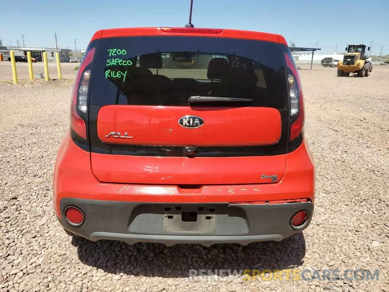 6 fotografías del automóvil dañado KNDJN2A27K7024887 KIA SOUL 2019