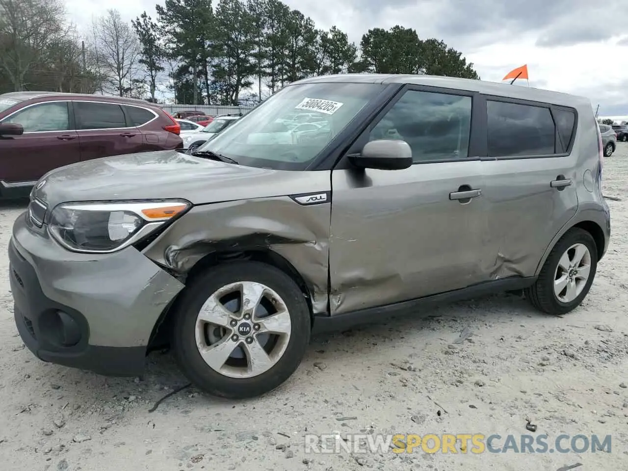 1 fotografías del automóvil dañado KNDJN2A27K7671712 KIA SOUL 2019