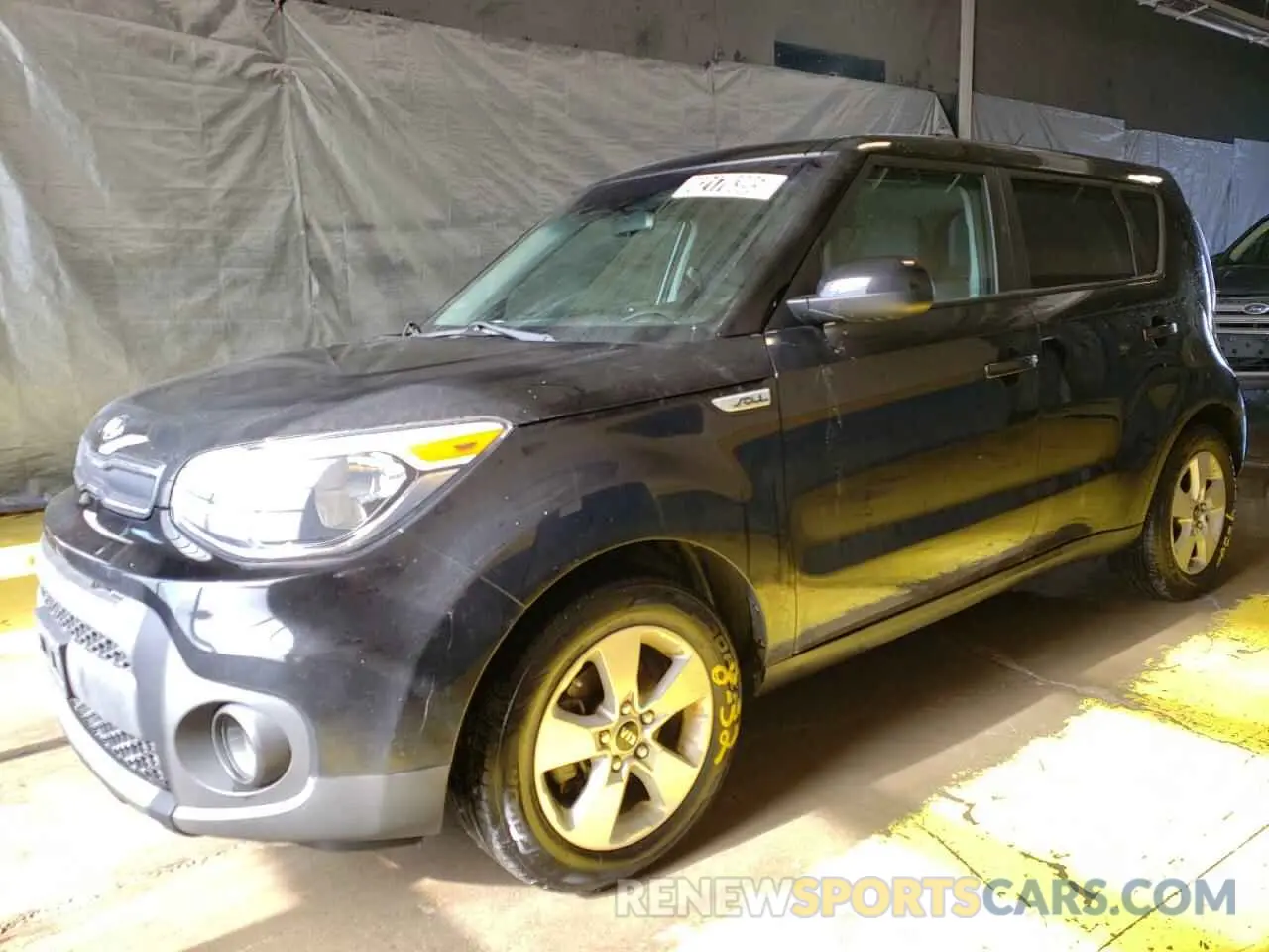 1 fotografías del automóvil dañado KNDJN2A27K7913933 KIA SOUL 2019
