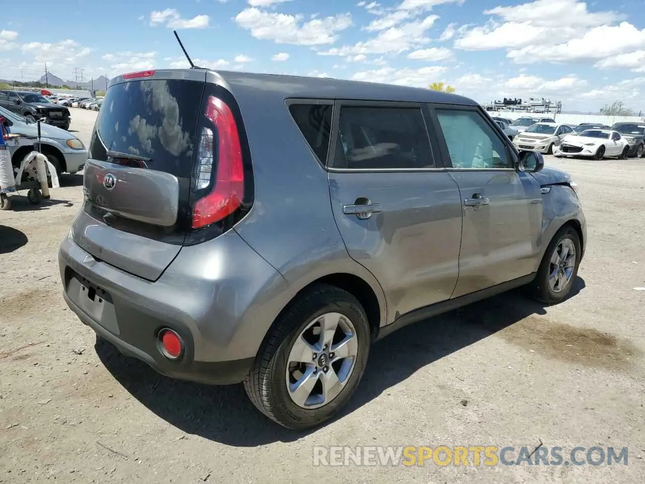 3 fotografías del automóvil dañado KNDJN2A28K7019147 KIA SOUL 2019