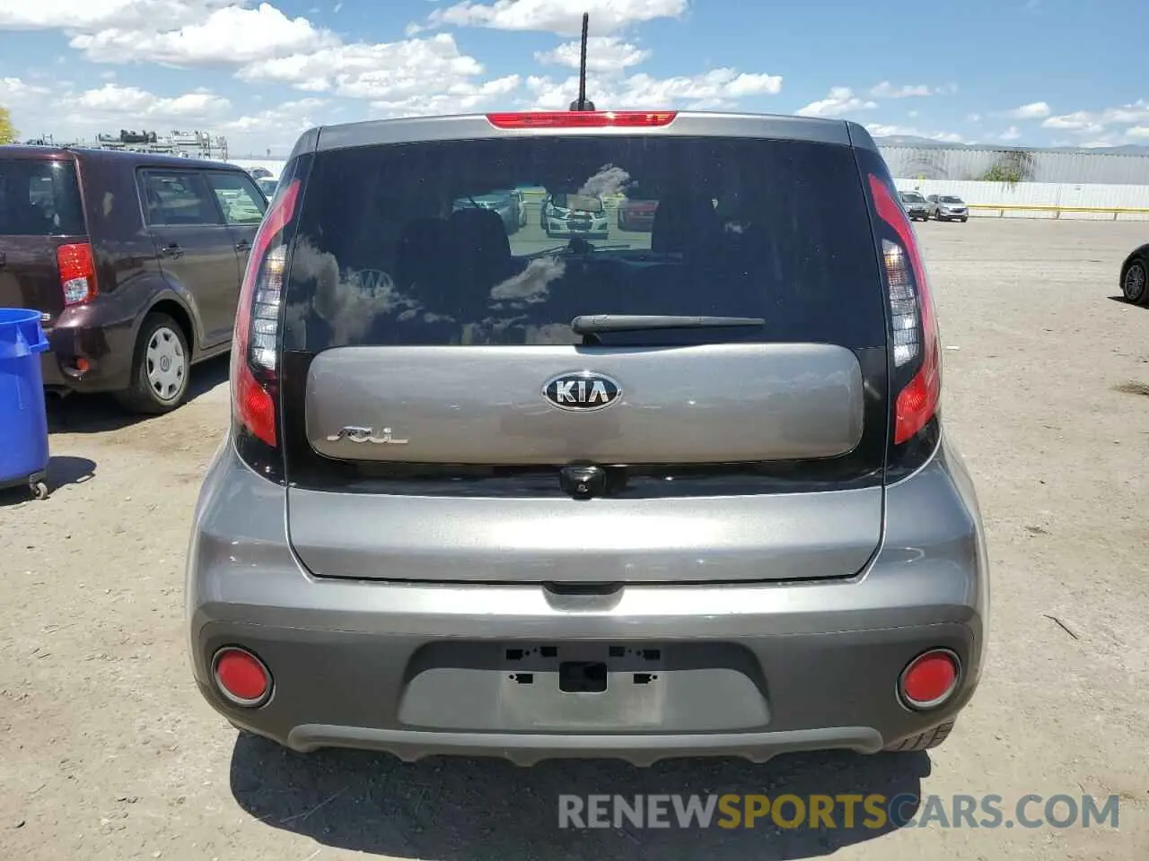 6 fotografías del automóvil dañado KNDJN2A28K7019147 KIA SOUL 2019