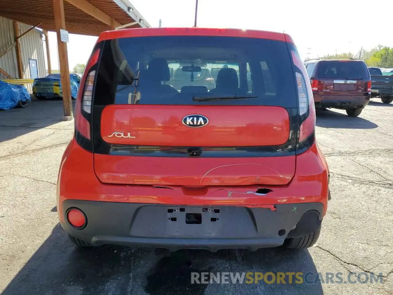 6 fotografías del automóvil dañado KNDJN2A28K7022260 KIA SOUL 2019