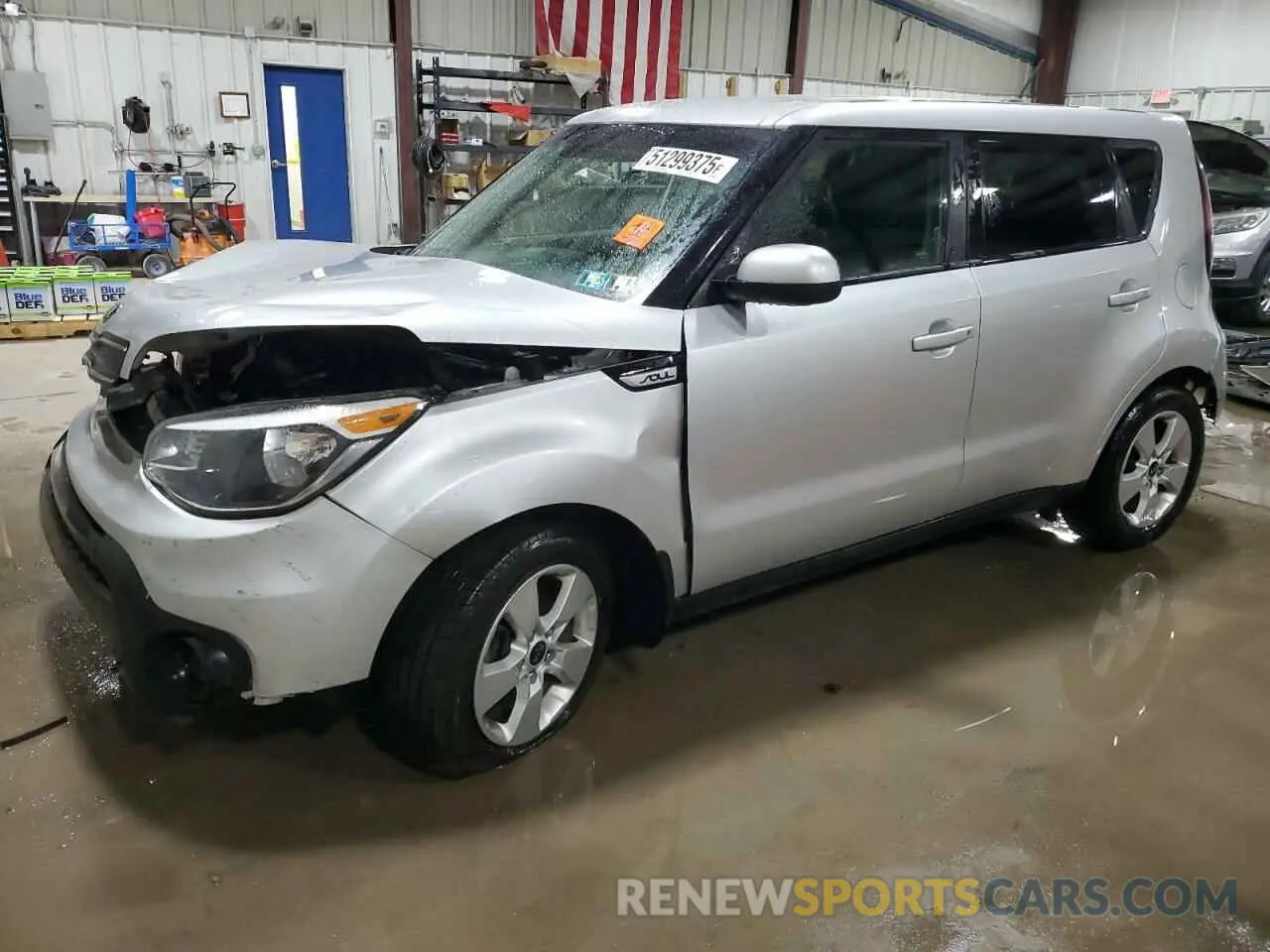 1 fotografías del automóvil dañado KNDJN2A28K7657575 KIA SOUL 2019