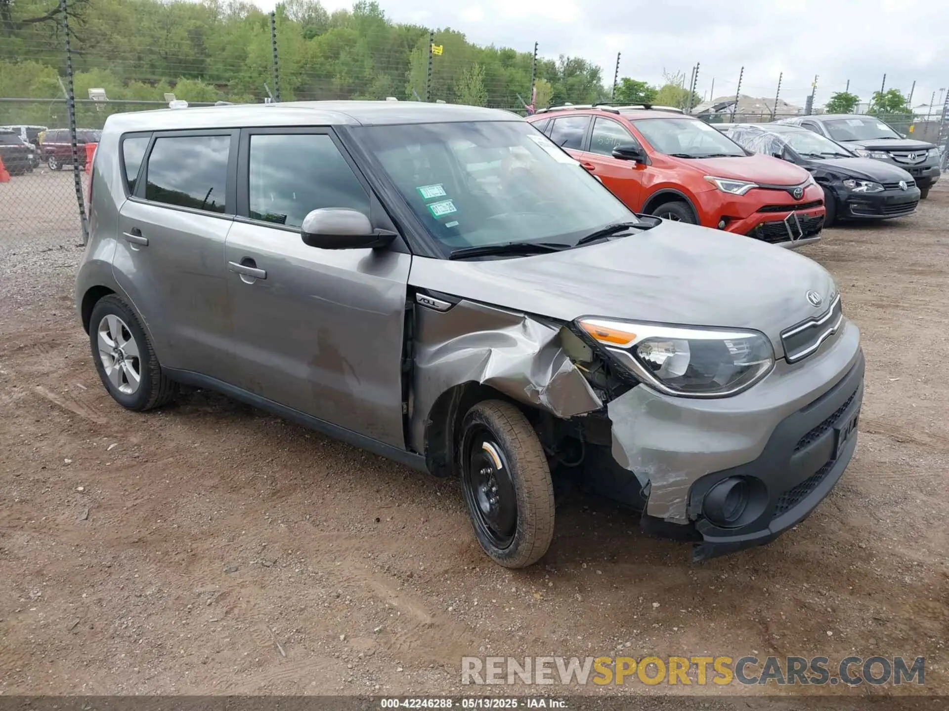 1 fotografías del automóvil dañado KNDJN2A28K7662646 KIA SOUL 2019