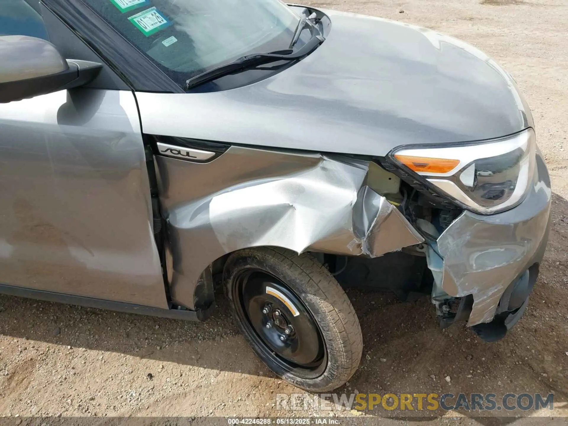 6 fotografías del automóvil dañado KNDJN2A28K7662646 KIA SOUL 2019