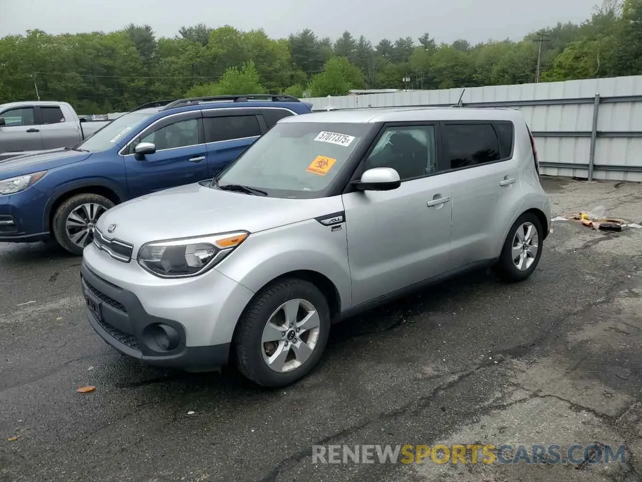1 fotografías del automóvil dañado KNDJN2A28K7666566 KIA SOUL 2019