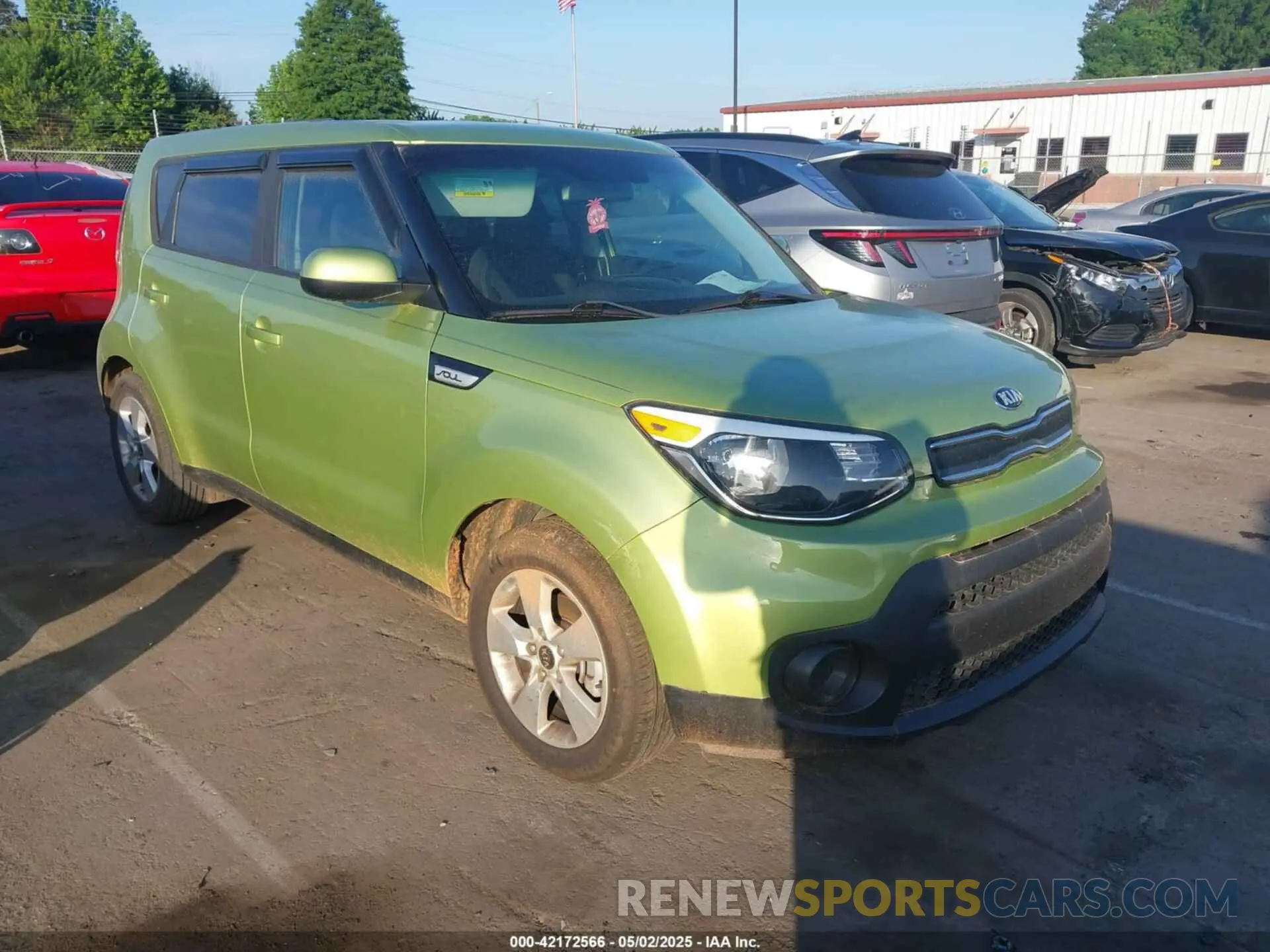 1 fotografías del automóvil dañado KNDJN2A28K7914346 KIA SOUL 2019