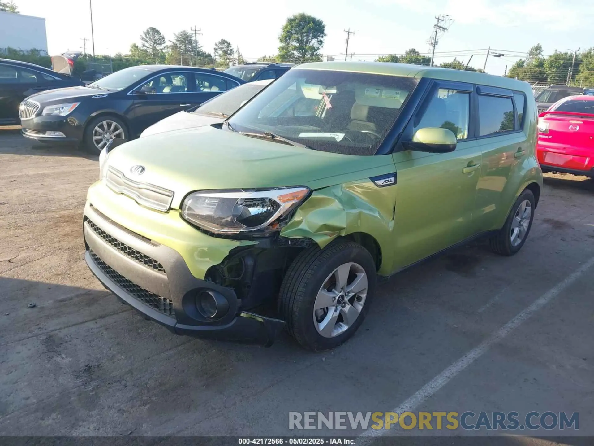 2 fotografías del automóvil dañado KNDJN2A28K7914346 KIA SOUL 2019
