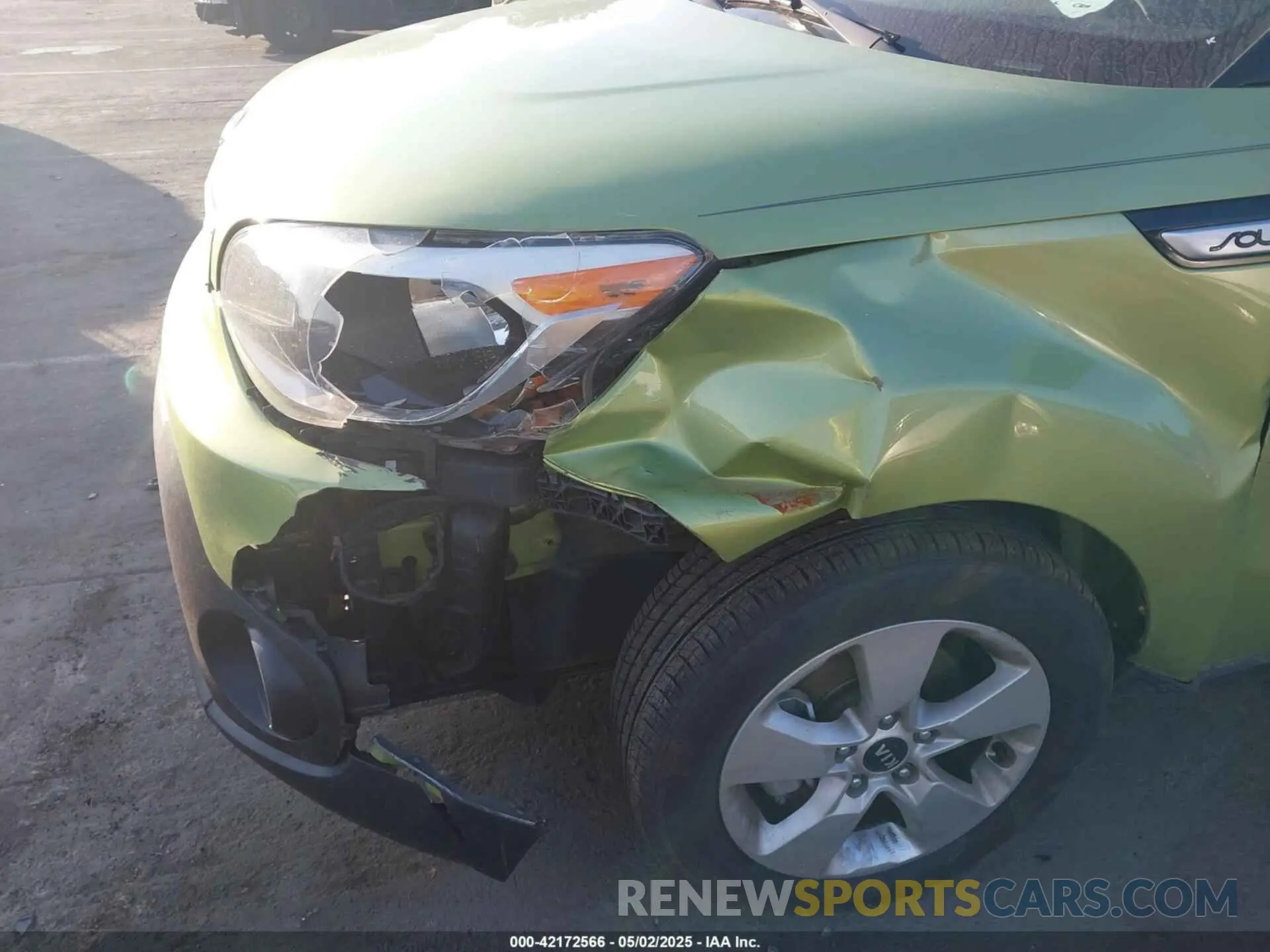 6 fotografías del automóvil dañado KNDJN2A28K7914346 KIA SOUL 2019