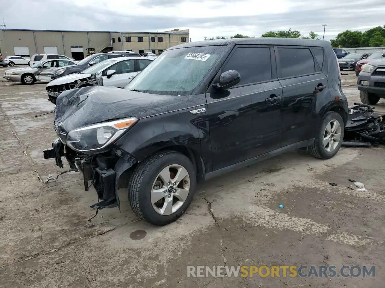 1 fotografías del automóvil dañado KNDJN2A29K7020016 KIA SOUL 2019