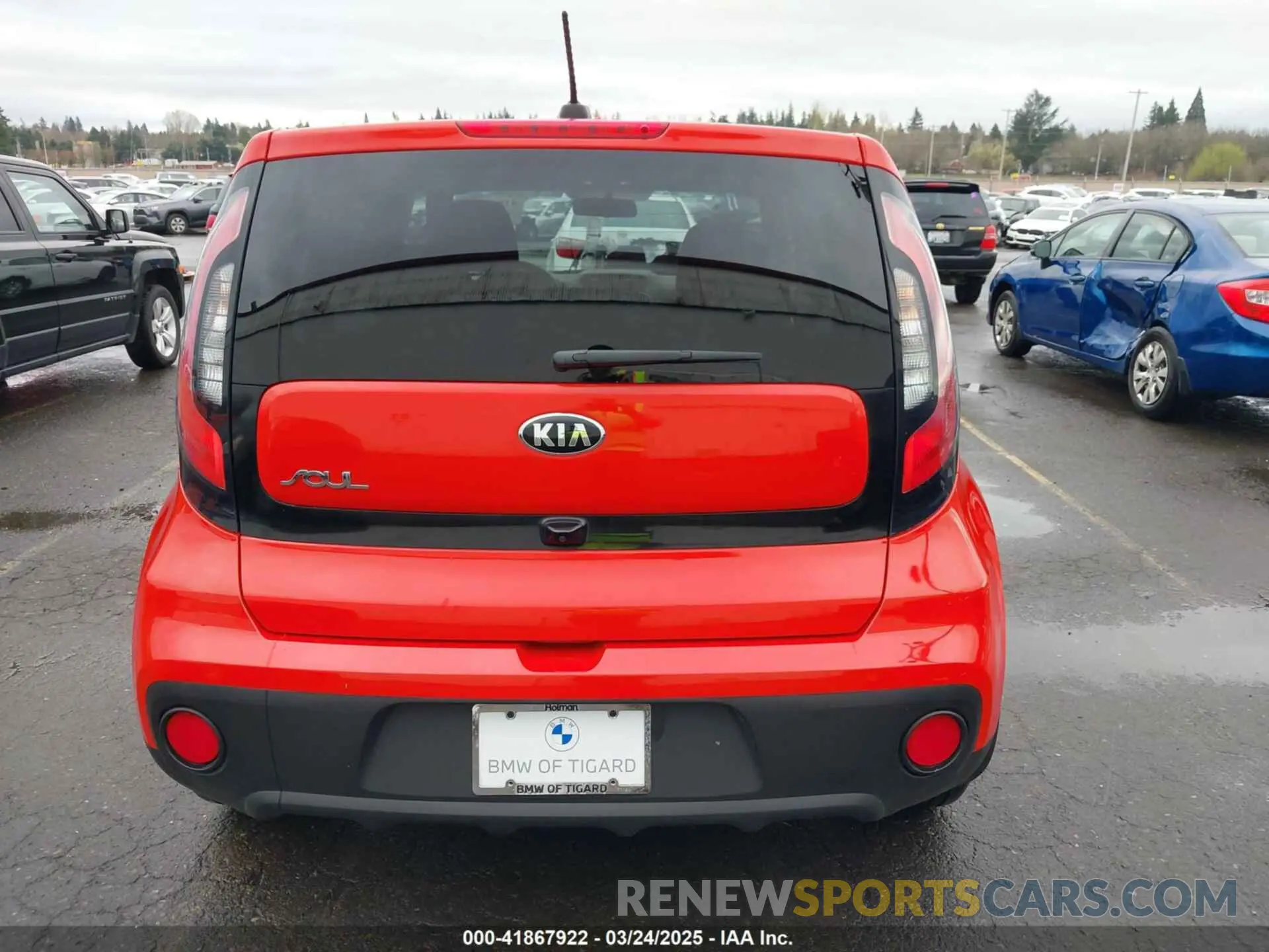 16 fotografías del automóvil dañado KNDJN2A29K7650098 KIA SOUL 2019