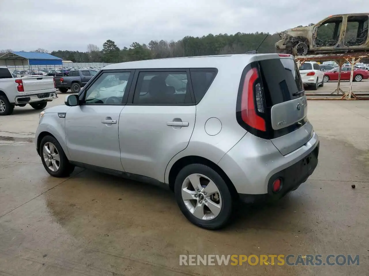 2 fotografías del automóvil dañado KNDJN2A29K7687250 KIA SOUL 2019