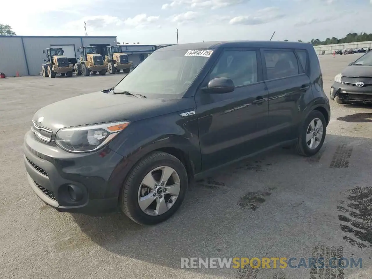 1 fotografías del automóvil dañado KNDJN2A29K7921032 KIA SOUL 2019