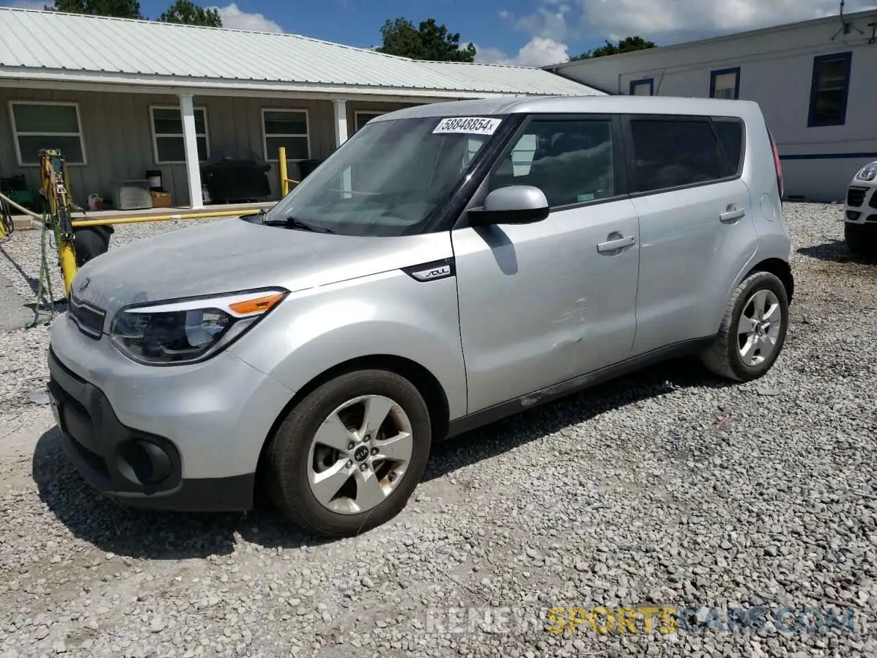 1 fotografías del automóvil dañado KNDJN2A2XK7023250 KIA SOUL 2019