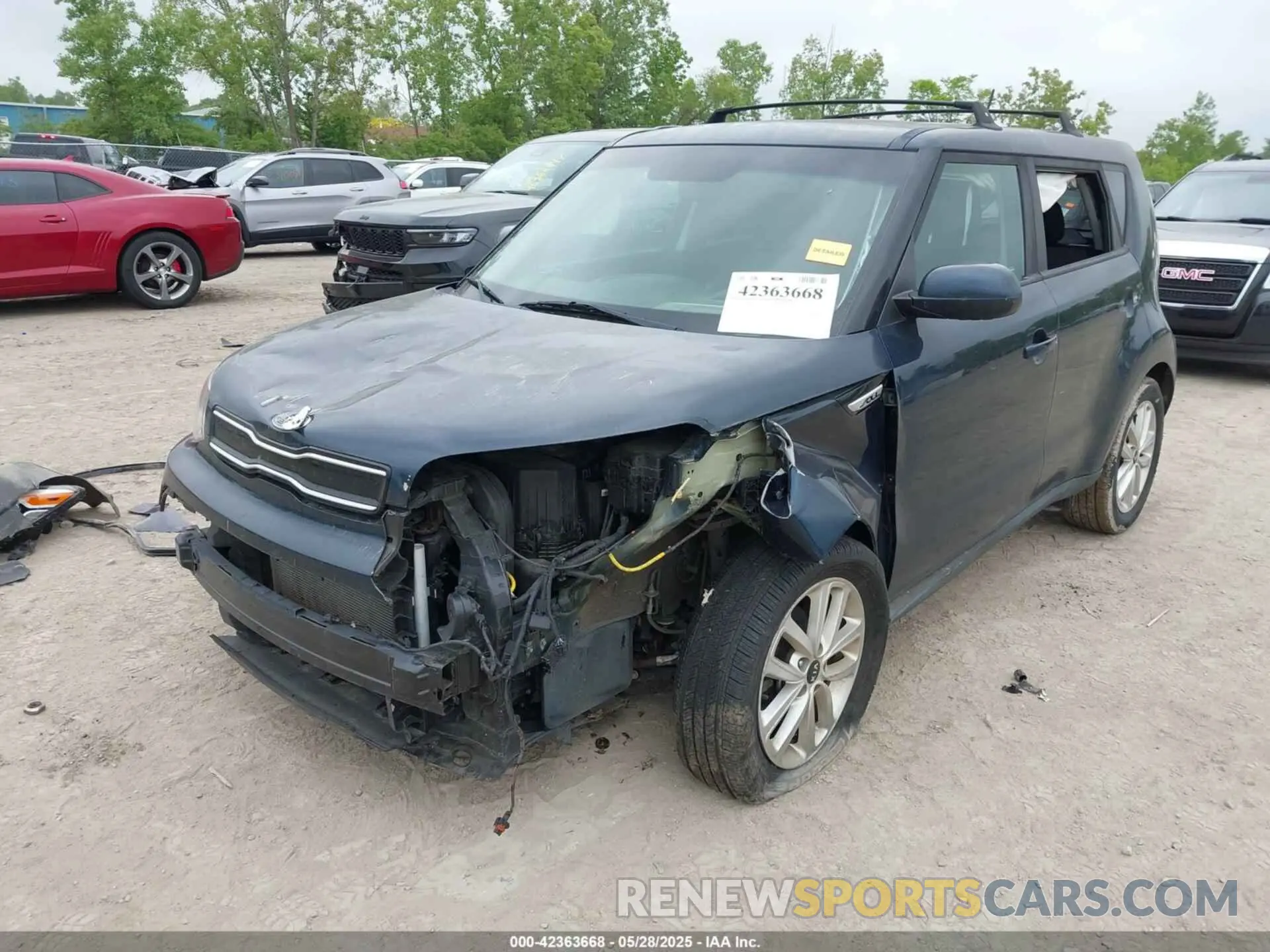 6 fotografías del automóvil dañado KNDJP3A50K7014633 KIA SOUL 2019