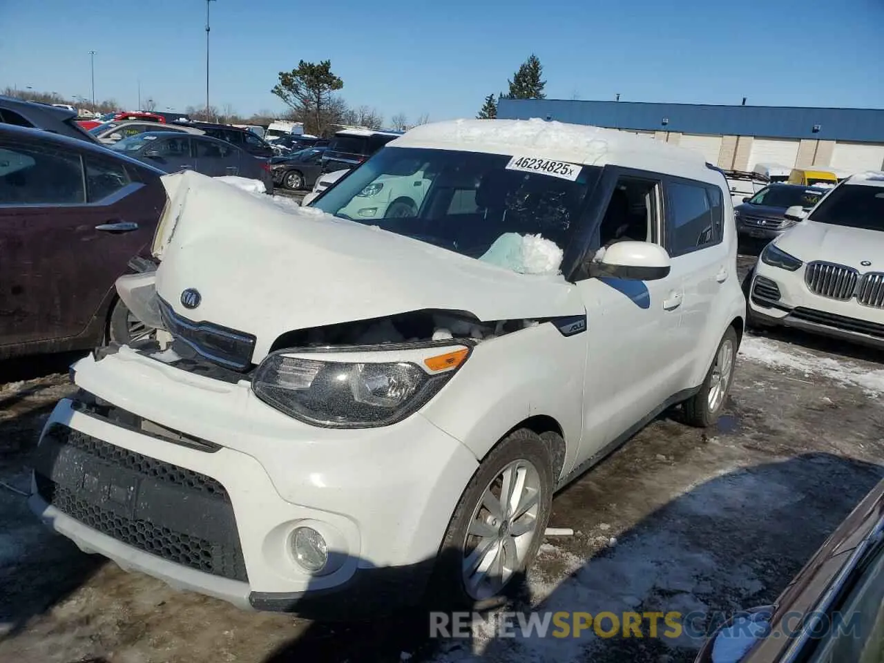 1 fotografías del automóvil dañado KNDJP3A50K7640456 KIA SOUL 2019