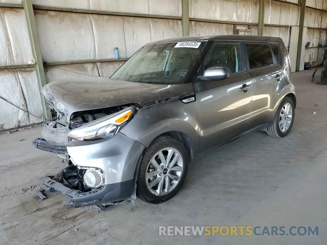 1 fotografías del automóvil dañado KNDJP3A50K7699491 KIA SOUL 2019