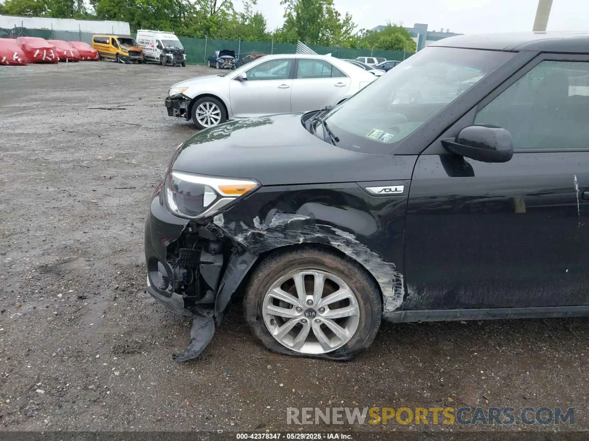 6 fotografías del automóvil dañado KNDJP3A50K7918465 KIA SOUL 2019