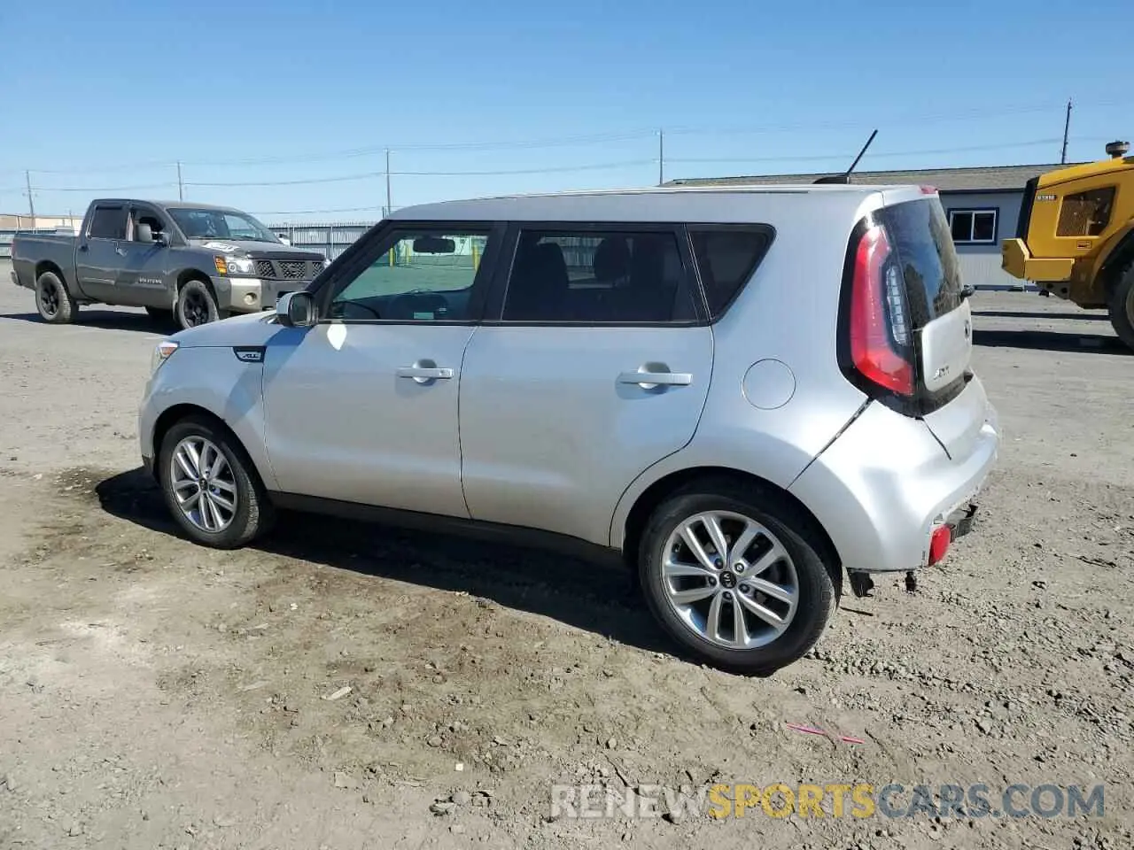 2 fotografías del automóvil dañado KNDJP3A51K7000093 KIA SOUL 2019