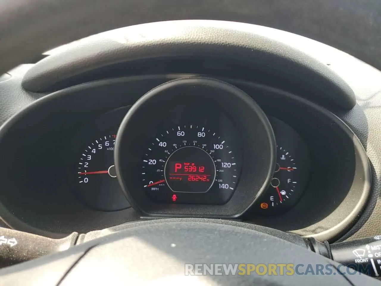 9 fotografías del automóvil dañado KNDJP3A51K7012194 KIA SOUL 2019