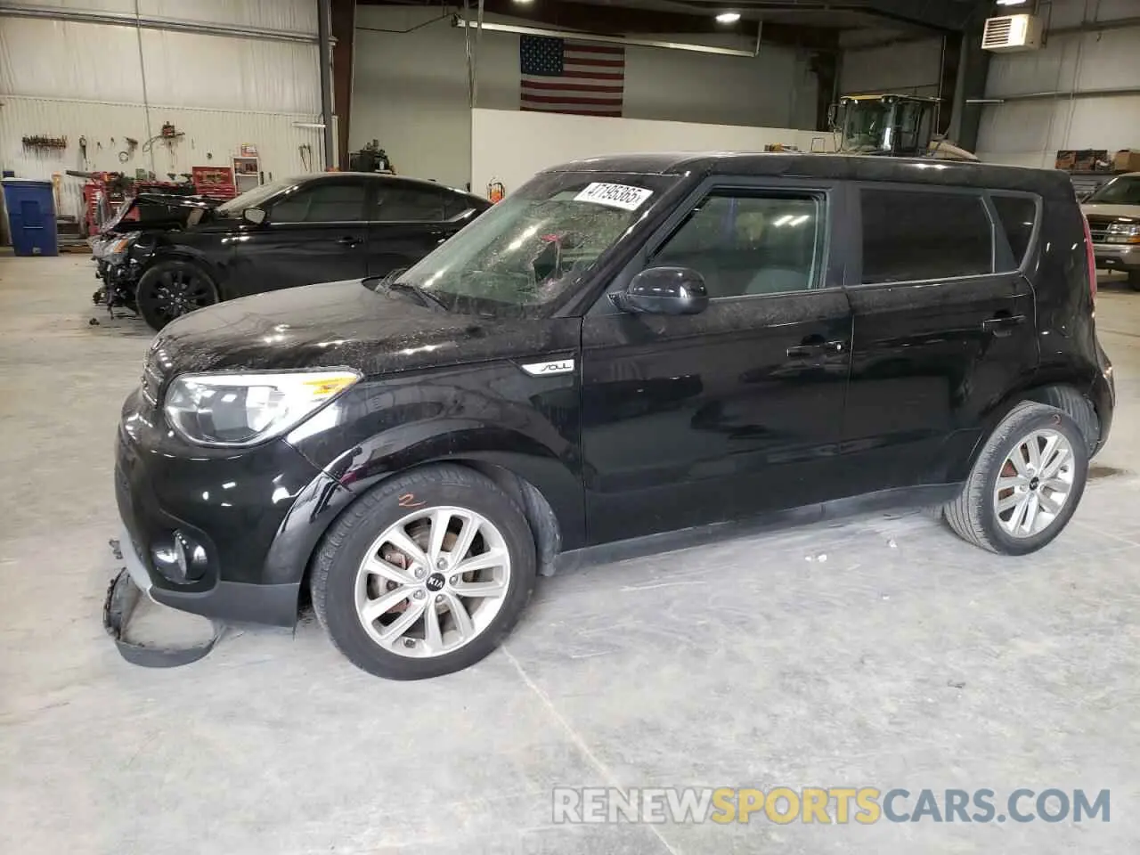 1 fotografías del automóvil dañado KNDJP3A51K7676205 KIA SOUL 2019