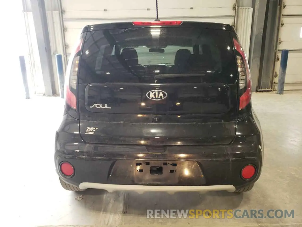 6 fotografías del automóvil dañado KNDJP3A51K7676205 KIA SOUL 2019