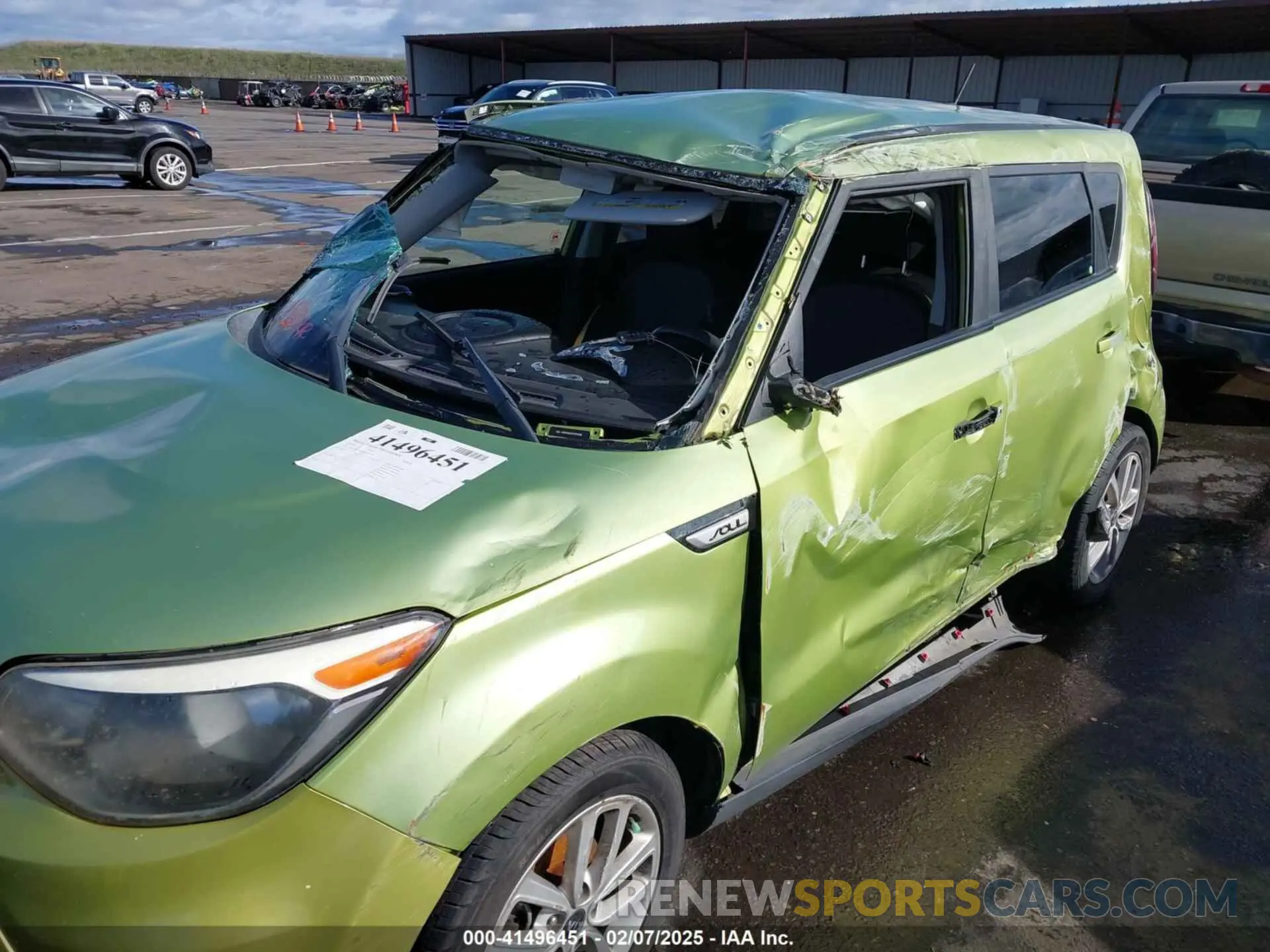 6 fotografías del automóvil dañado KNDJP3A51K7914196 KIA SOUL 2019