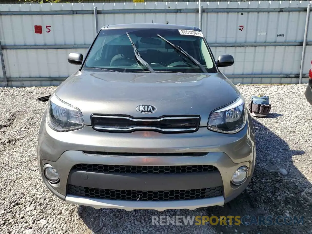 5 fotografías del automóvil dañado KNDJP3A52K7017744 KIA SOUL 2019
