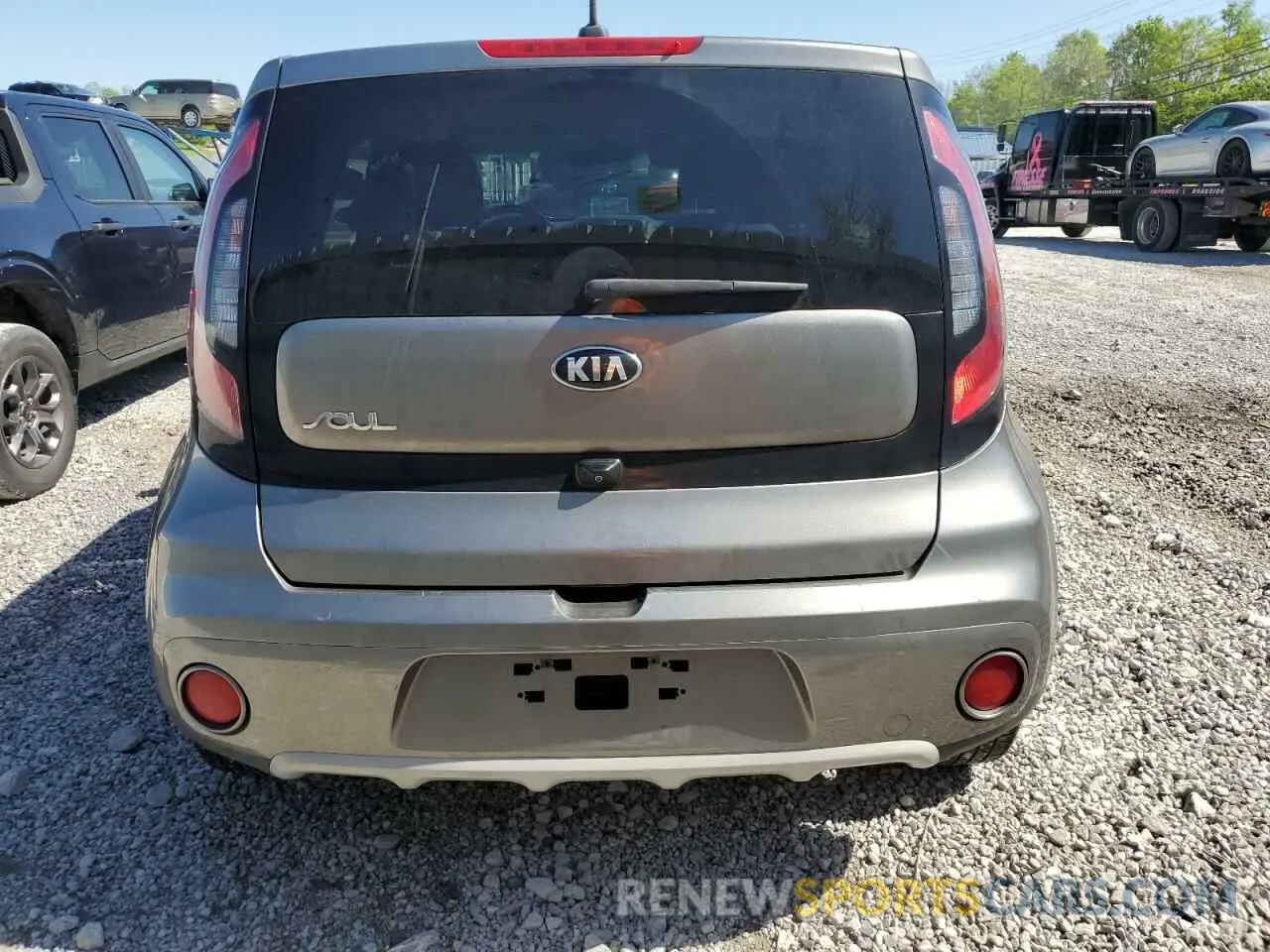 6 fotografías del automóvil dañado KNDJP3A52K7017744 KIA SOUL 2019