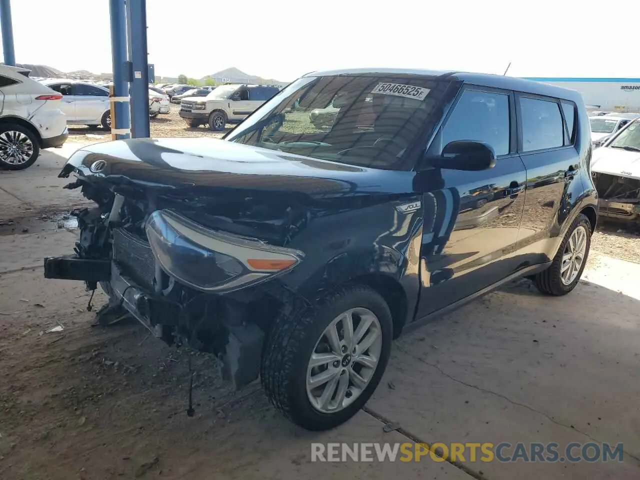 1 fotografías del automóvil dañado KNDJP3A53K7000970 KIA SOUL 2019