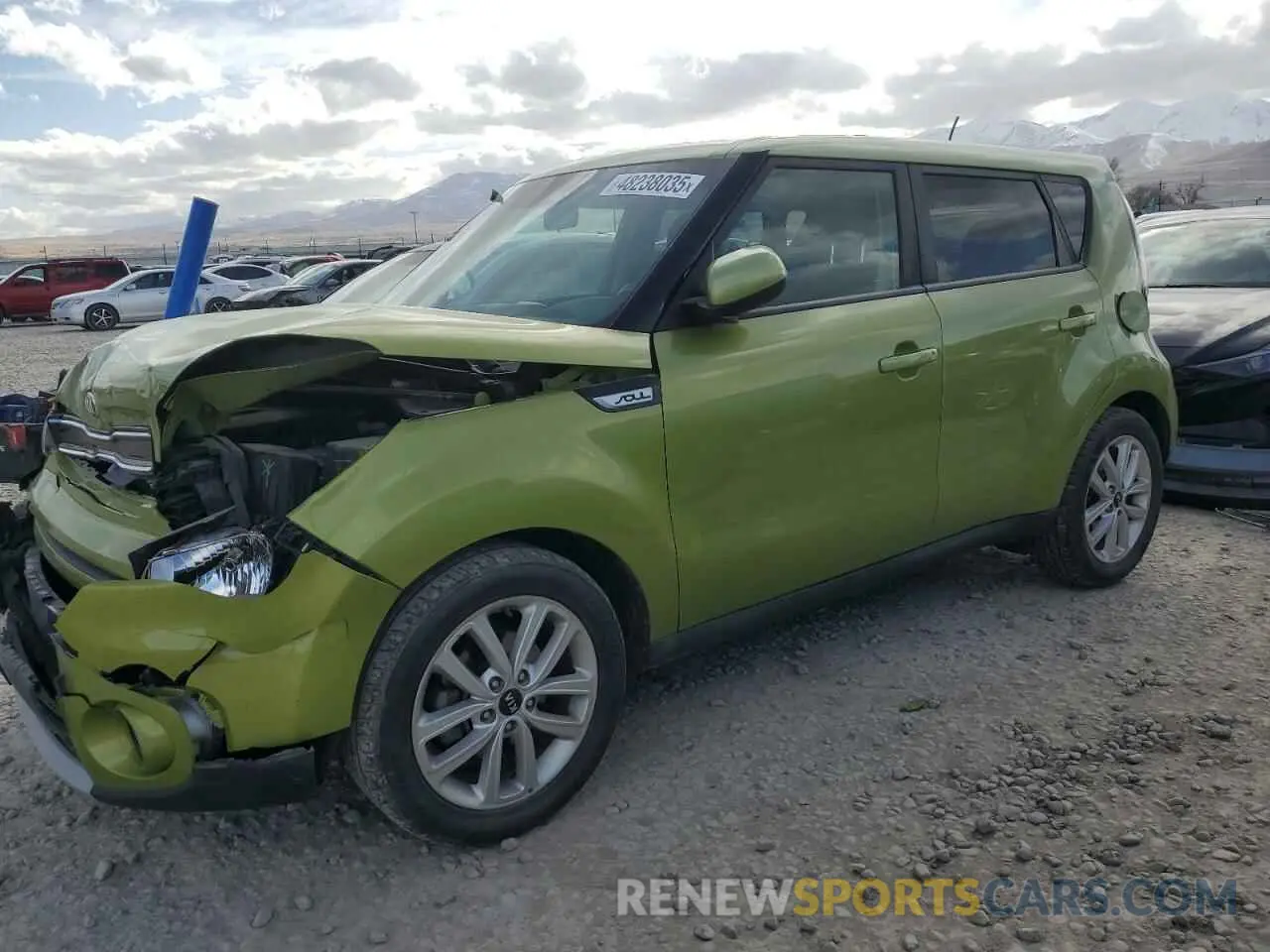1 fotografías del automóvil dañado KNDJP3A54K7910384 KIA SOUL 2019