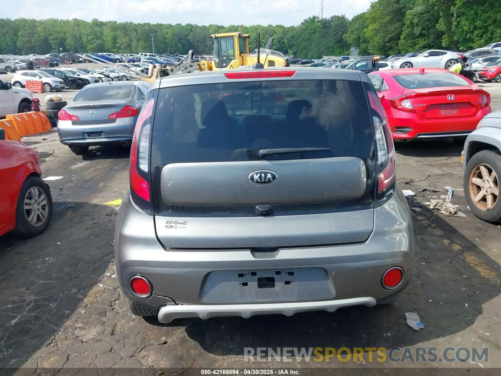 15 fotografías del automóvil dañado KNDJP3A56K7019870 KIA SOUL 2019