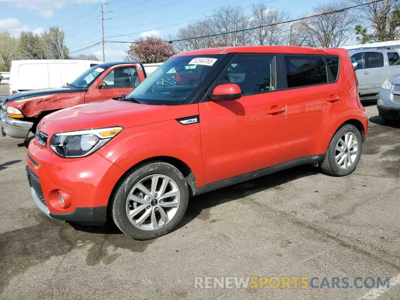 1 fotografías del automóvil dañado KNDJP3A57K7023202 KIA SOUL 2019