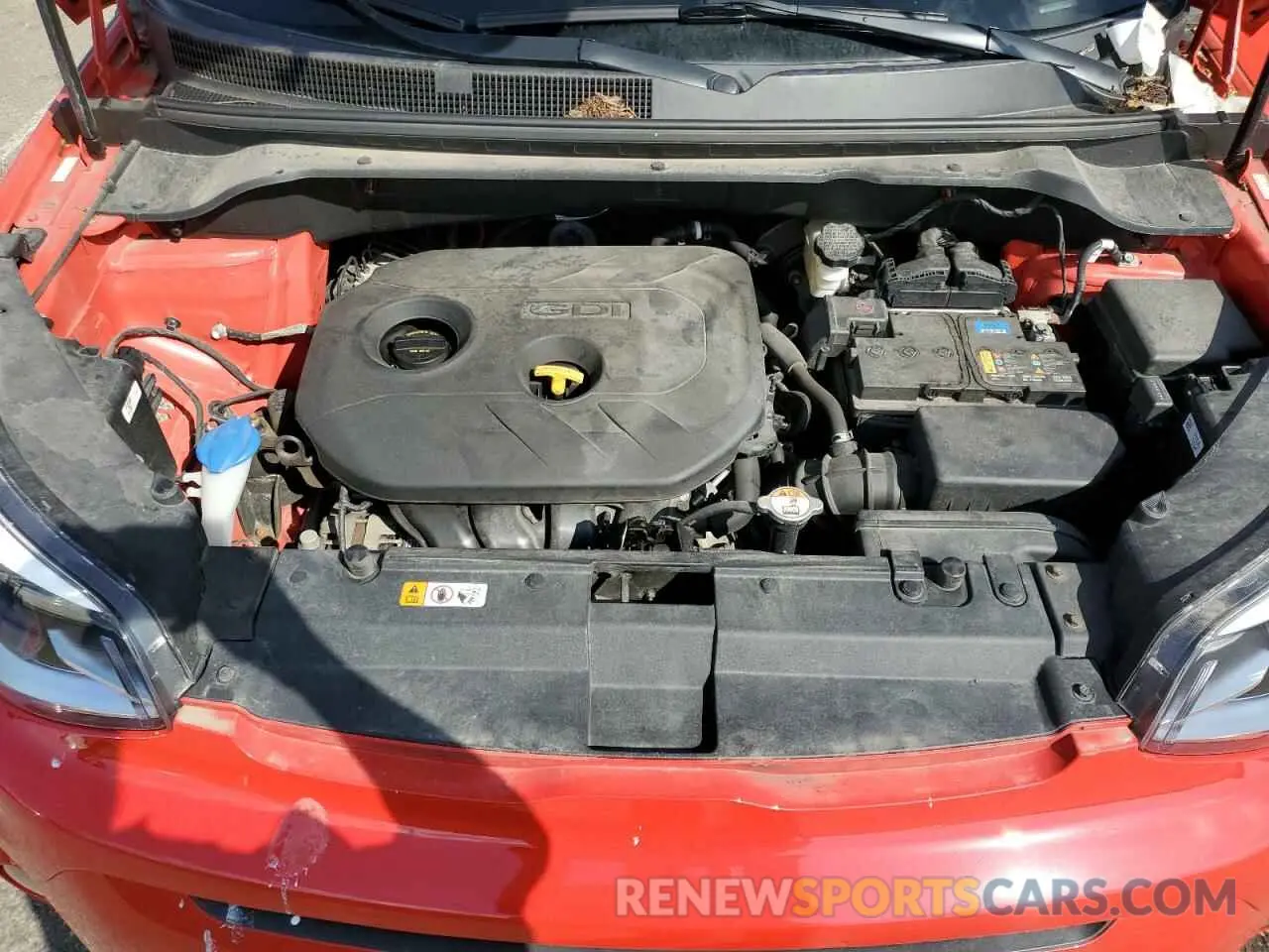 12 fotografías del automóvil dañado KNDJP3A57K7023202 KIA SOUL 2019