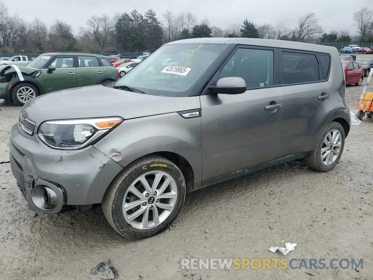 1 fotografías del automóvil dañado KNDJP3A57K7672031 KIA SOUL 2019
