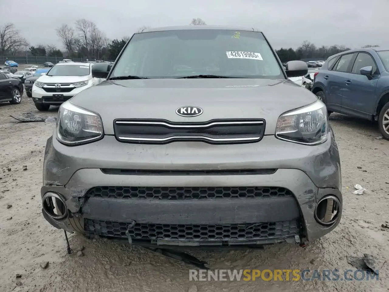 5 fotografías del automóvil dañado KNDJP3A57K7672031 KIA SOUL 2019