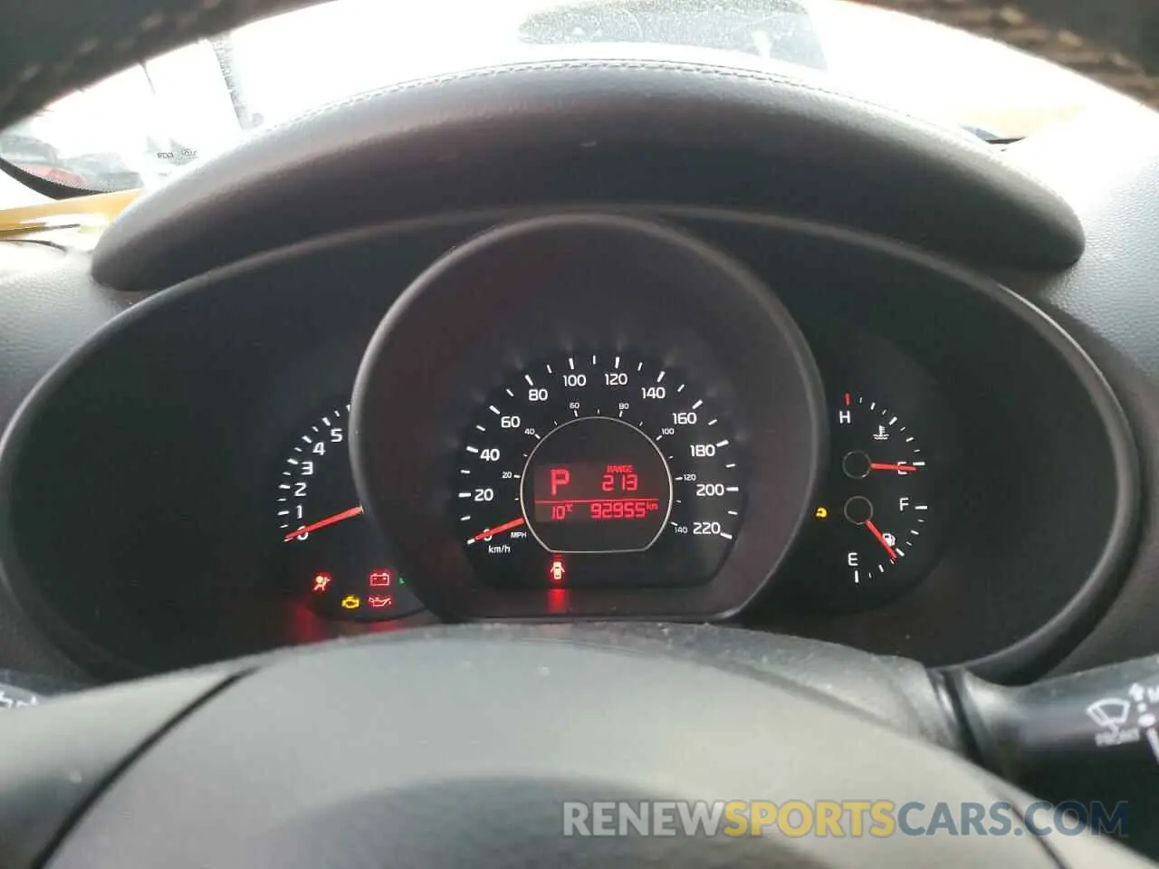 9 fotografías del automóvil dañado KNDJP3A59K7678722 KIA SOUL 2019