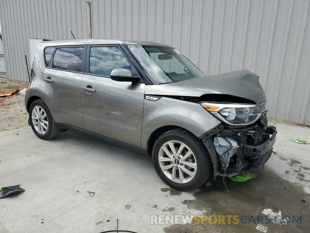 4 fotografías del automóvil dañado KNDJP3A5XK7694251 KIA SOUL 2019