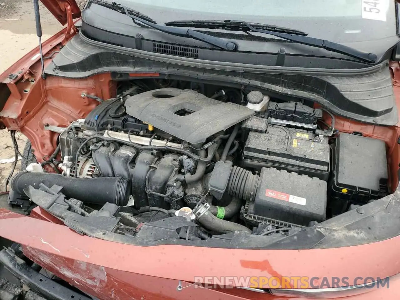 11 fotografías del automóvil dañado KNDJ23AU0L7051883 KIA SOUL 2020