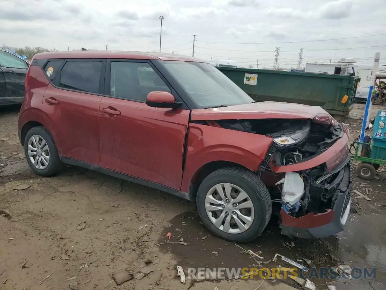 4 fotografías del automóvil dañado KNDJ23AU0L7051883 KIA SOUL 2020