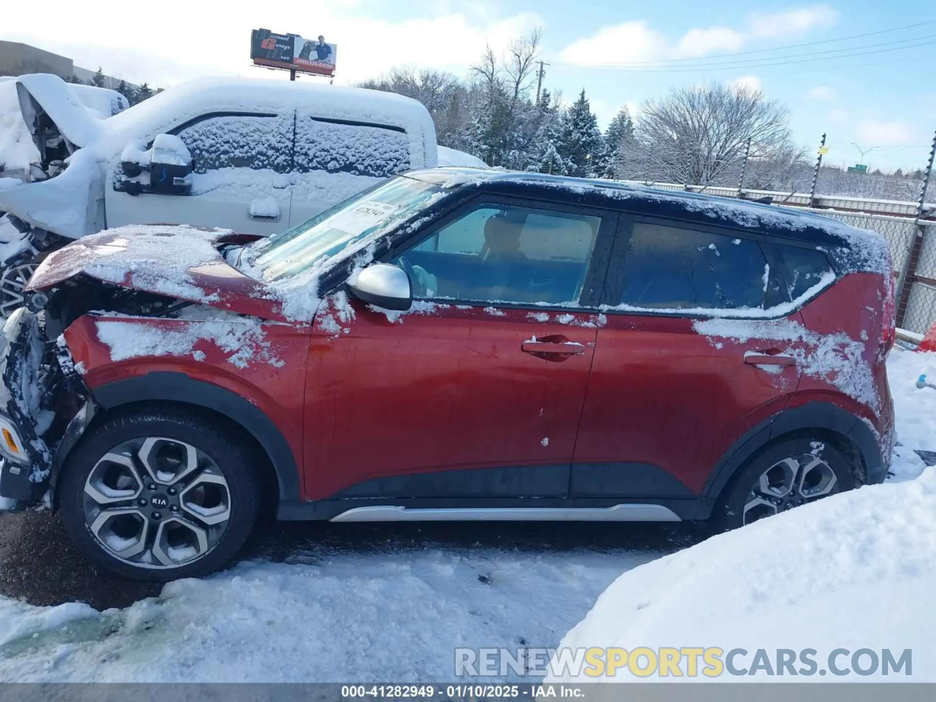 14 fotografías del automóvil dañado KNDJ23AU0L7121625 KIA SOUL 2020