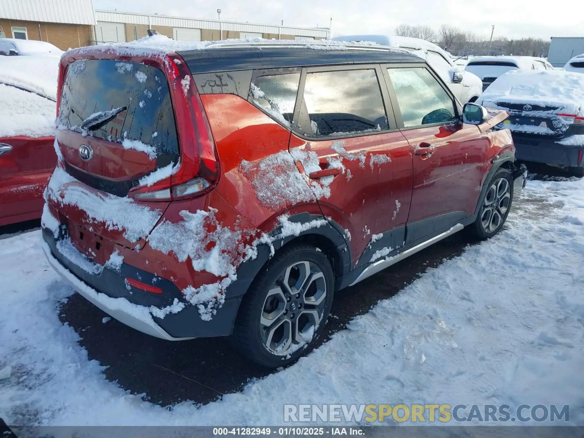 4 fotografías del automóvil dañado KNDJ23AU0L7121625 KIA SOUL 2020