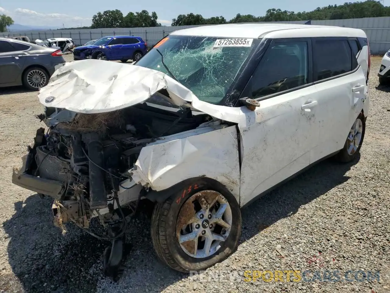 1 fotografías del automóvil dañado KNDJ23AU0L7702039 KIA SOUL 2020