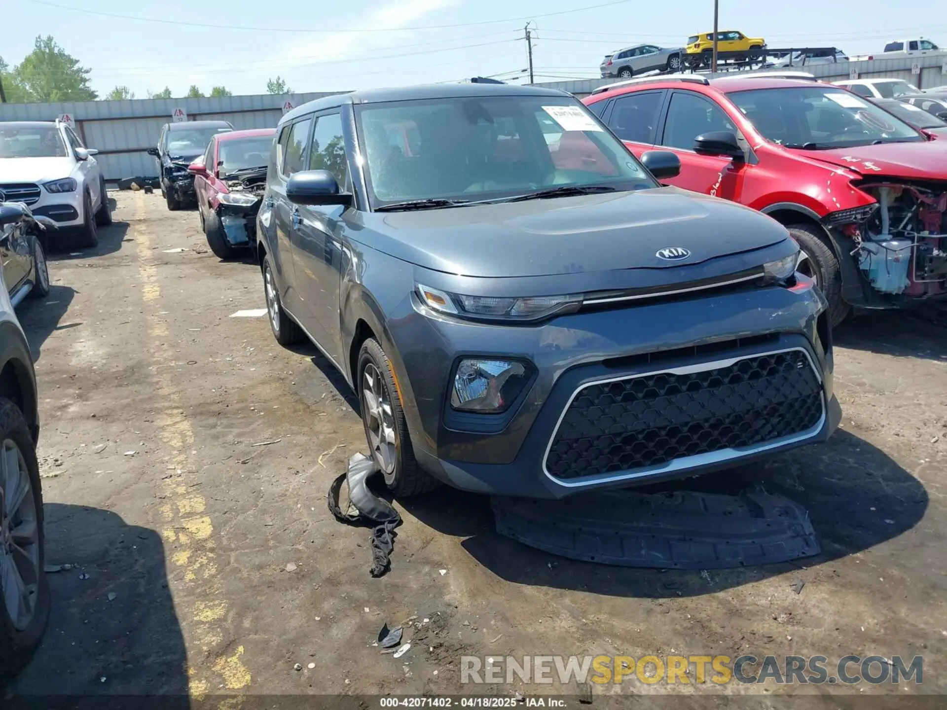 1 fotografías del automóvil dañado KNDJ23AU1L7019301 KIA SOUL 2020