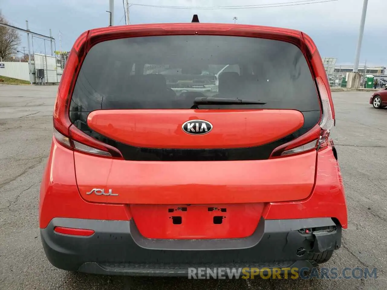 6 fotografías del automóvil dañado KNDJ23AU2L7029593 KIA SOUL 2020